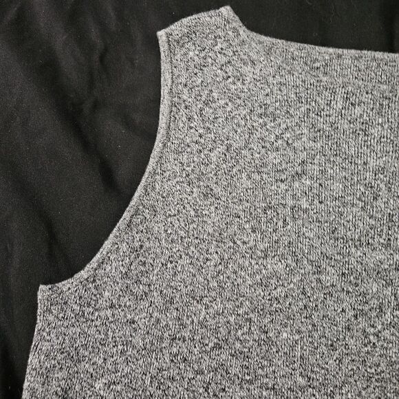 Chicos Design Womens Tank Top Grey Size 3 Linen Blend Pullover Sleeveless - Picture 9 of 12